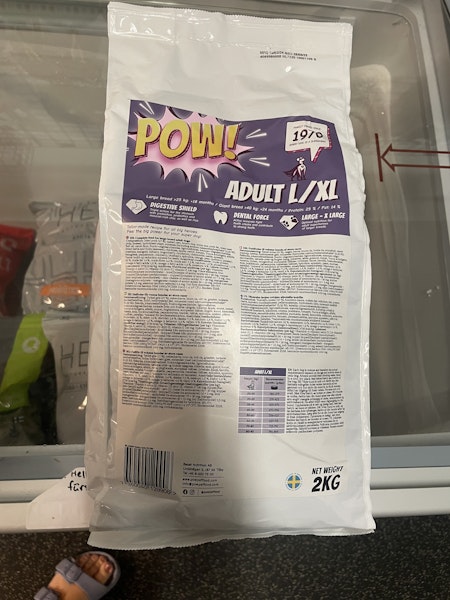 POW! Adult L/XL Pork 2kg (-30%)