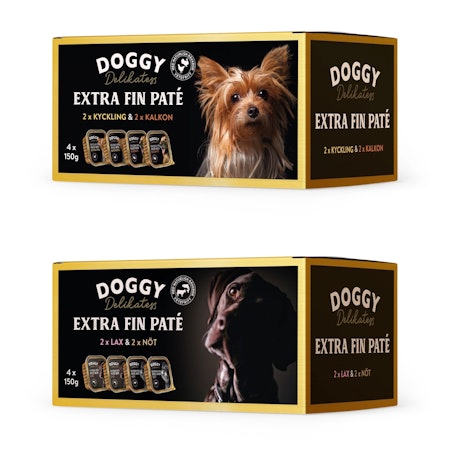Doggy Delikatesspaté Multibox 600g (-20%)