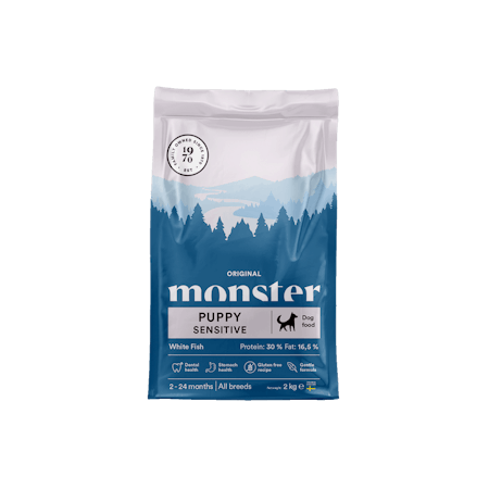 Monster Puppy Sensitive White fish 2kg