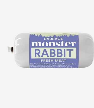 Monster dog sausage Rabbit 400g