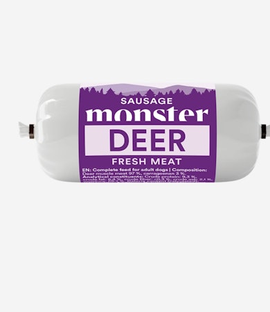 Monster dog sausage Deer 400g