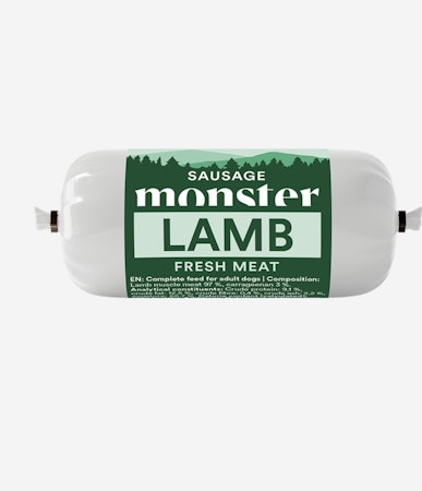 Monster dog sausage Lamb 400g