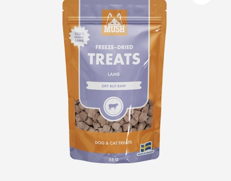 MUSH Freeze-dried treats Lamb 55g