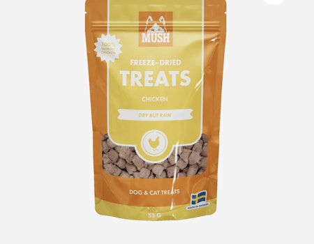 MUSH Freeze-dried treats Chicken 55g