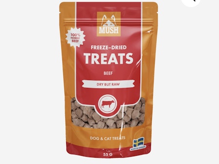 MUSH Freeze-dried treats Beef 55g