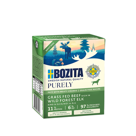 Bozita Purely paté Elk & Beef 370g