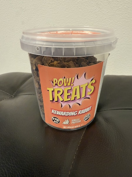 POW! Treats Rewarding Rabbit