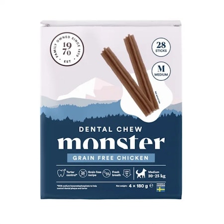 Monster Dental Chew GF Chicken M (Month)