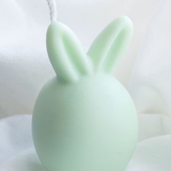 Dekorationsljus - Grön kanin