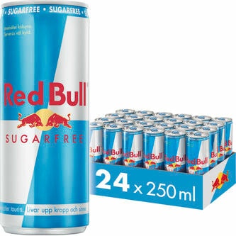Sugarfree Burk Red Bull - Swefood