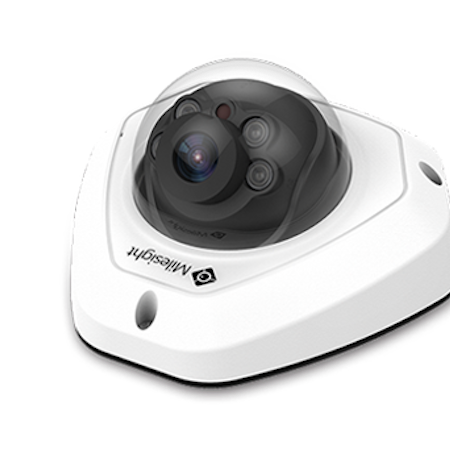 H.265+ Weather-proof Mini Dome Network Camera