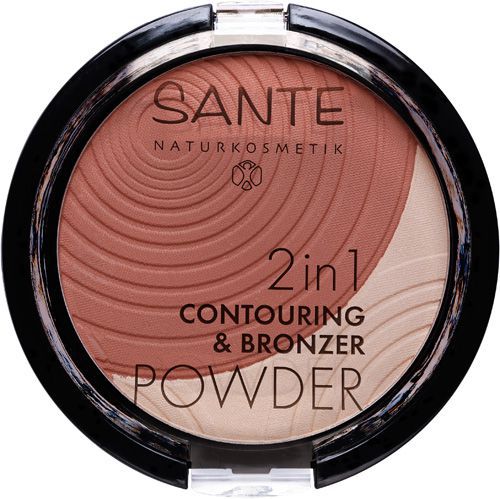 Sante Conturing & Bronzing puder 2in1 - 01 light-medium