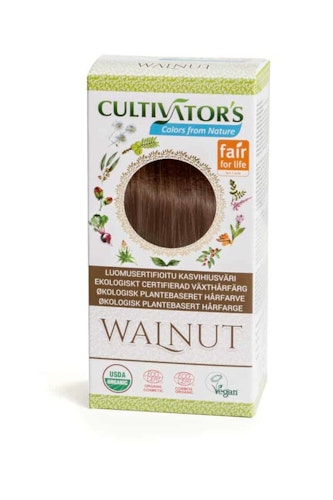 Cultivator´s ekologiskt certifierad växthårfärg – Walnut