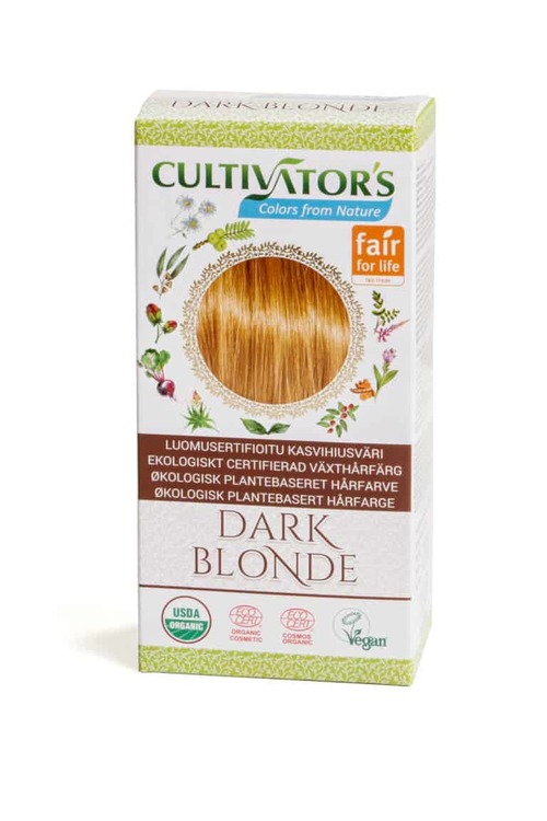 Cultivator´s ekologiskt certifierad växthårfärg – Dark Blonde