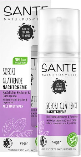 Sante- Night Cream Natural Hyaluronic acid & Paracress