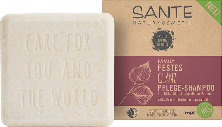 Sante- Shampoo bar eko birch leaf & plant-based proteins