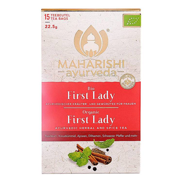 Maharishi Ayurveda- First Lady te