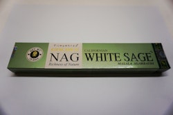 Rökelsestickor Vit Salvia /Golden Nag White Sage 15 gr