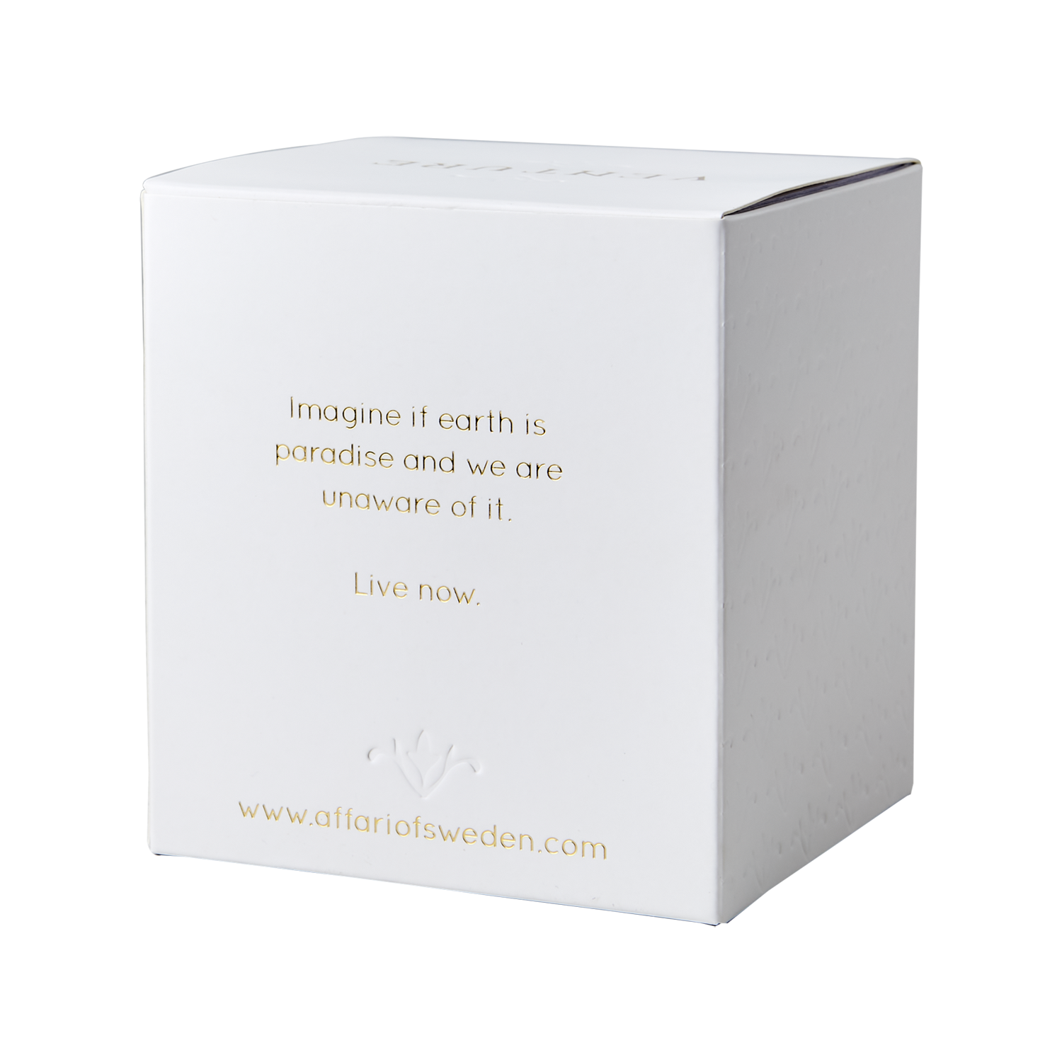VENTURE Doftljus Lavender, chamomile & neroli, Vit