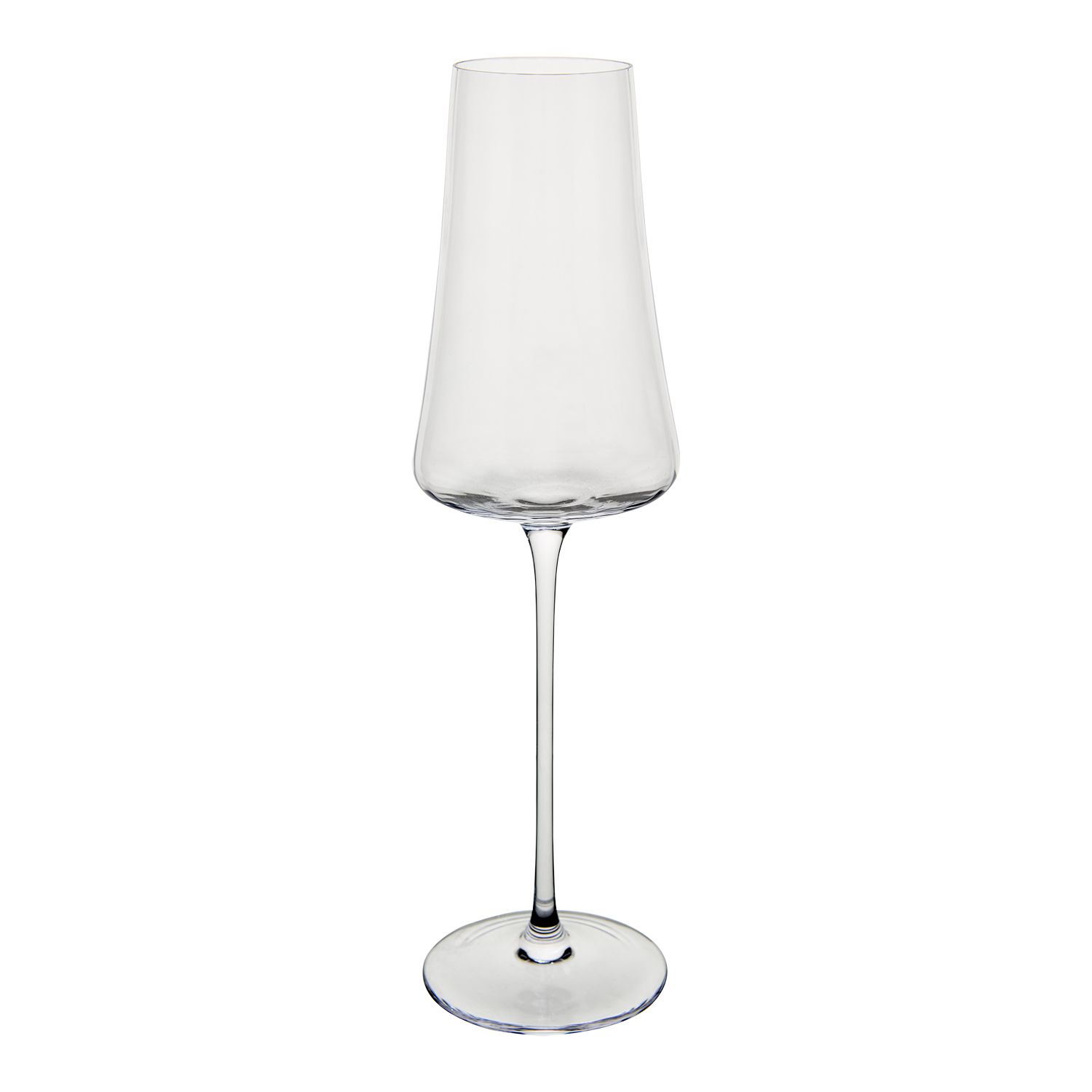 Munblåst Champagneglas, Klar, 4-pack