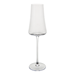 Munblåst Champagneglas, Klar, 4-pack