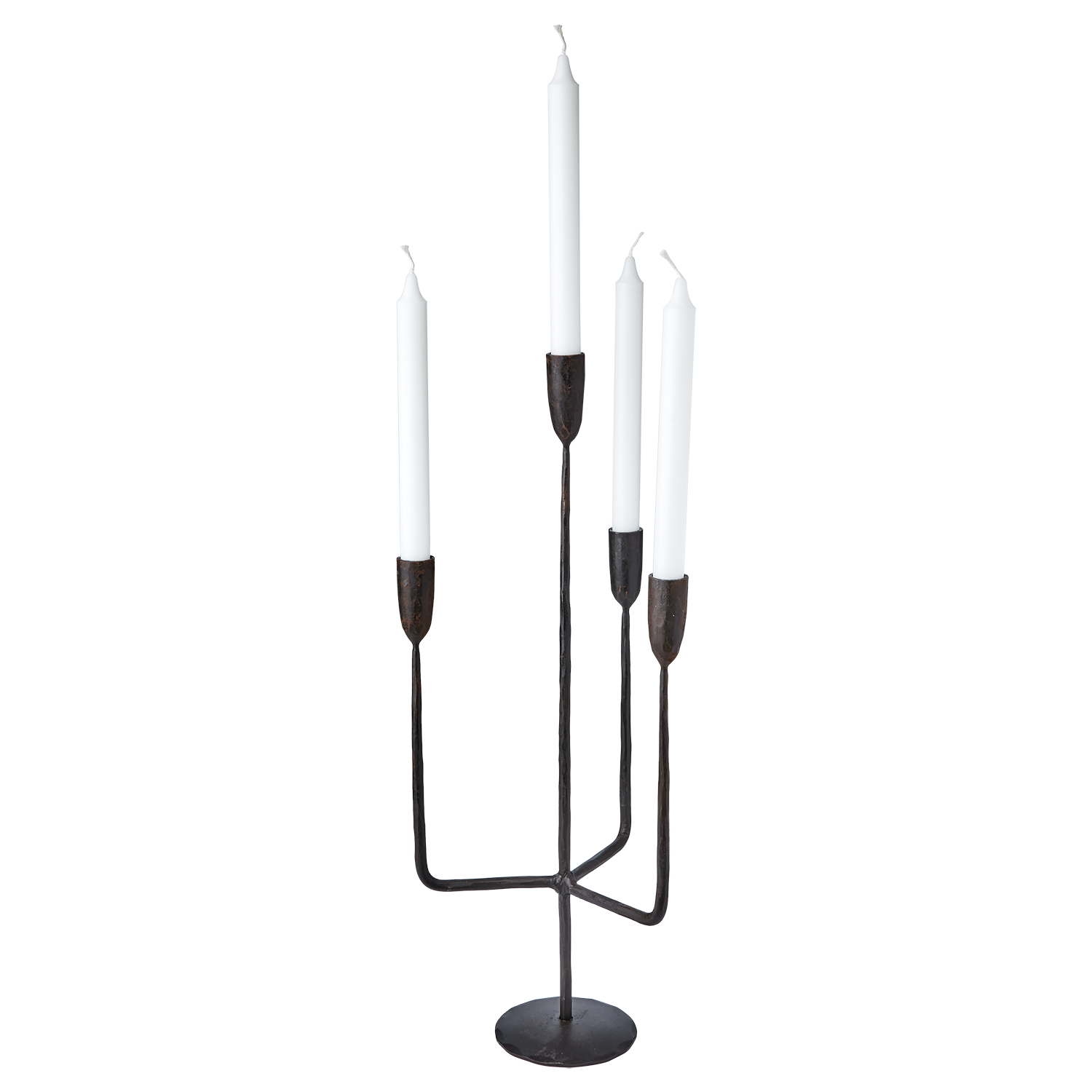 Handgjord Kandelaber, i smidesjärn, 54cm