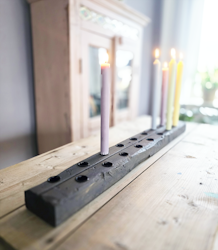 Rustik ljusstake, 17 ljus