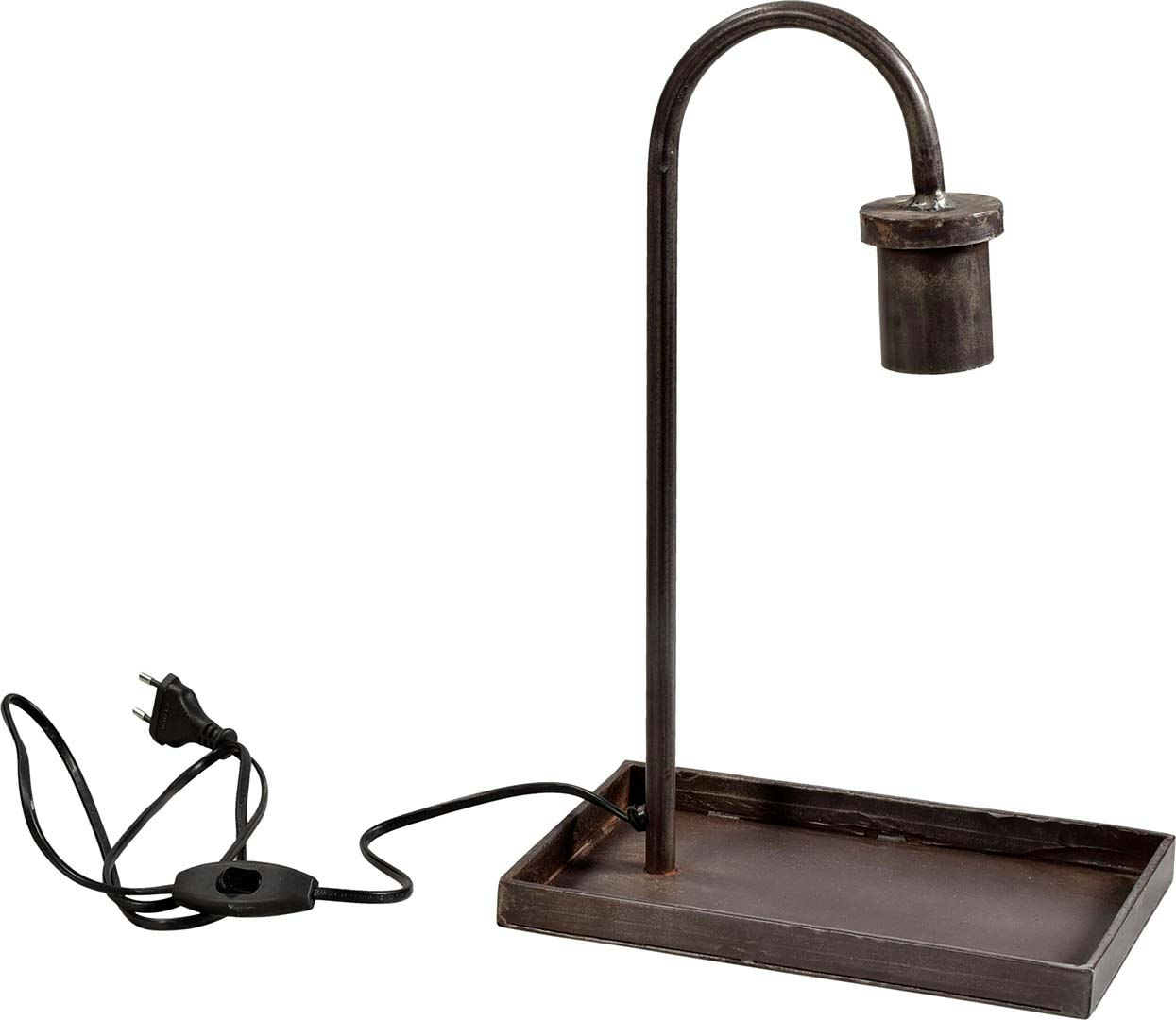 Bordslampa i järn, 35cm