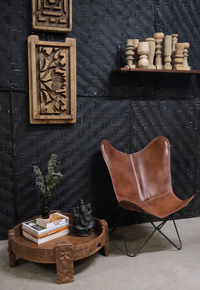 LAZENBY Loungestol, Brun