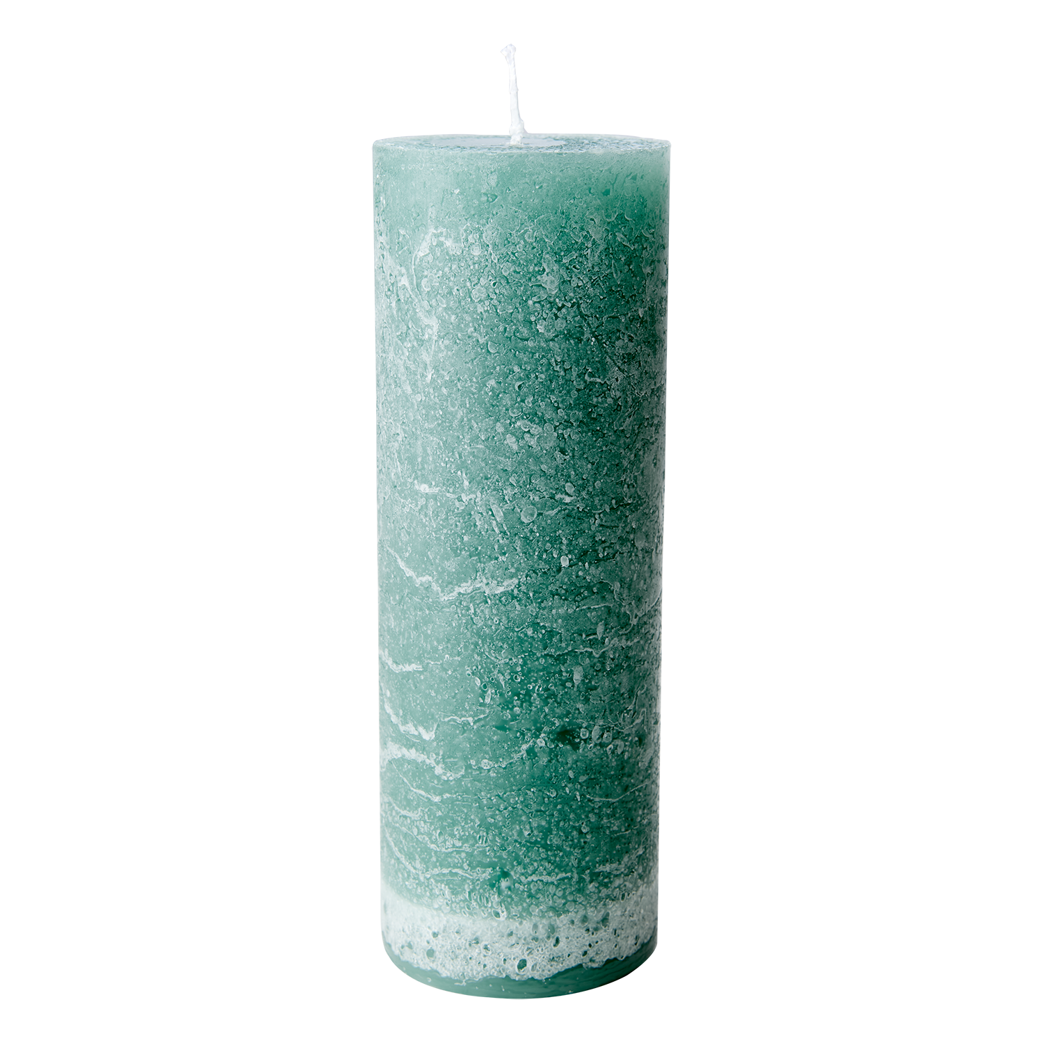 COTE NORD Blockljus, Ø7xH20 cm, Grön