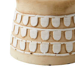 CAMILLE Kruka M, Beige/svart