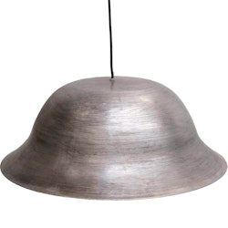 Taklampa med borstad metallfinish, 65cm diameter