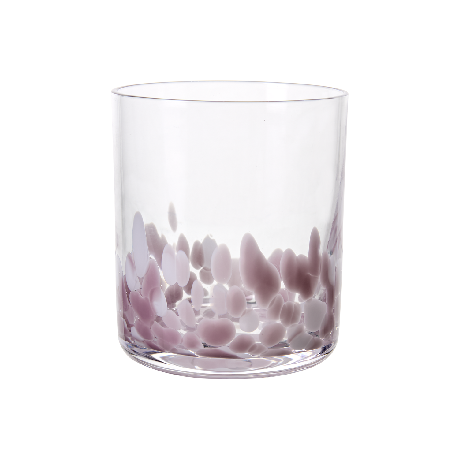 COCKTAIL Glas, Klar/rosa, 4-pack