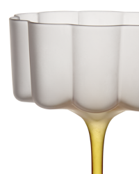 LILLIE Cocktail/dessertglas, Gul, 4-pack