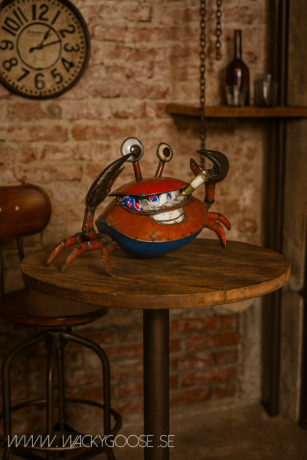 Crazy Crab Beverage Tub - Röd