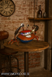Crazy Crab Beverage Tub - Röd