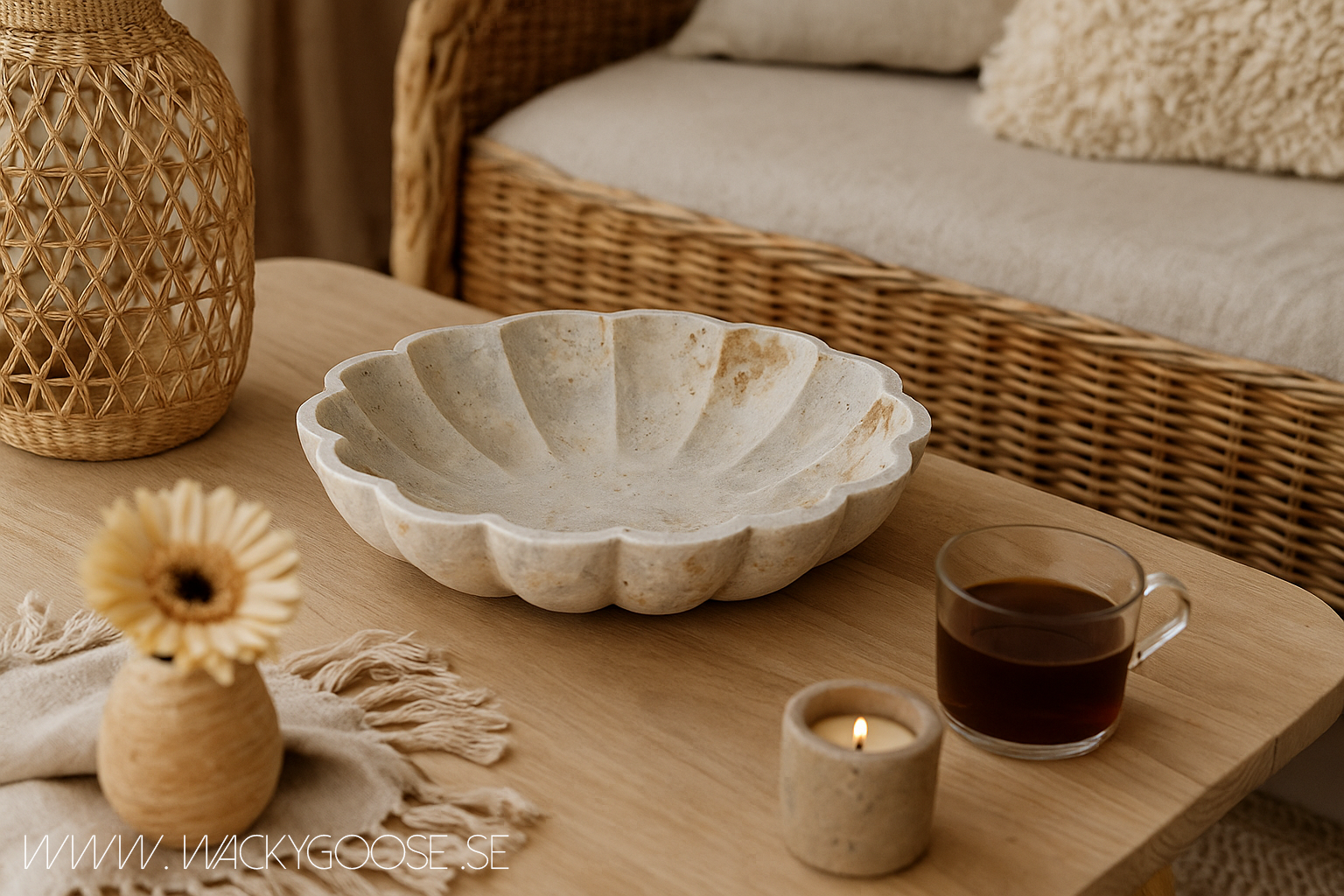 THYME Skål, Beige