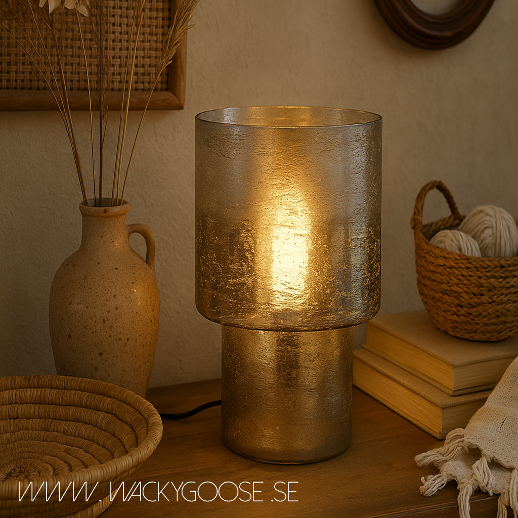 ELDOR Bordslampa, Silver