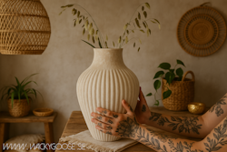 ATHENA Urna, Beige