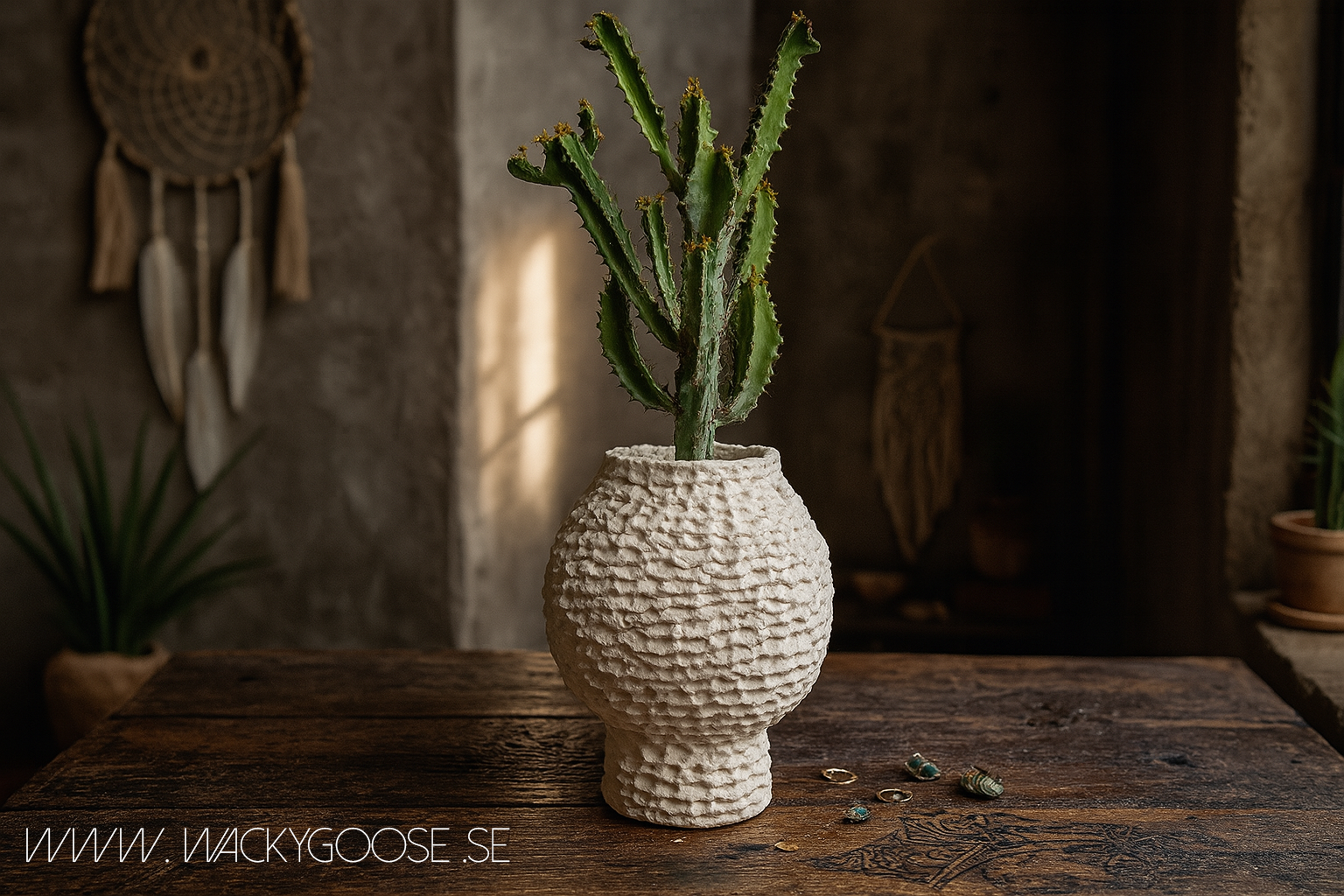 CREAM Kruka L, 42cm, Elfenben