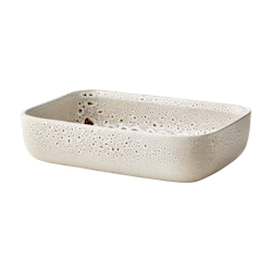 ANNABELLE Ugnsform Stengods, Beige, Flera storlekar
