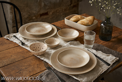 ANNABELLE Ugnsform Stengods, Beige, Flera storlekar