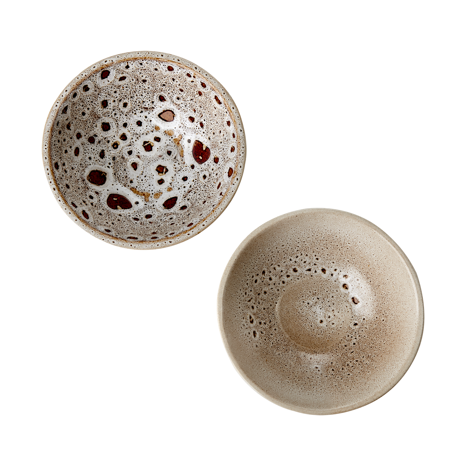 ANNABELLE Skålar Ø15cm Stengods, Beige, 2-pack