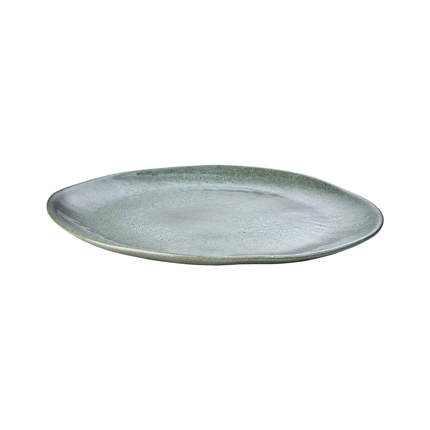 HILMA Tallrik, Ø26cm, 4-pack, Grön