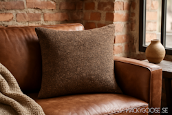 Kuddfodral, Svart/beige
