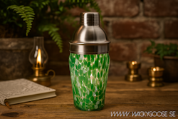 COCKTAIL Shaker, Klar/grön