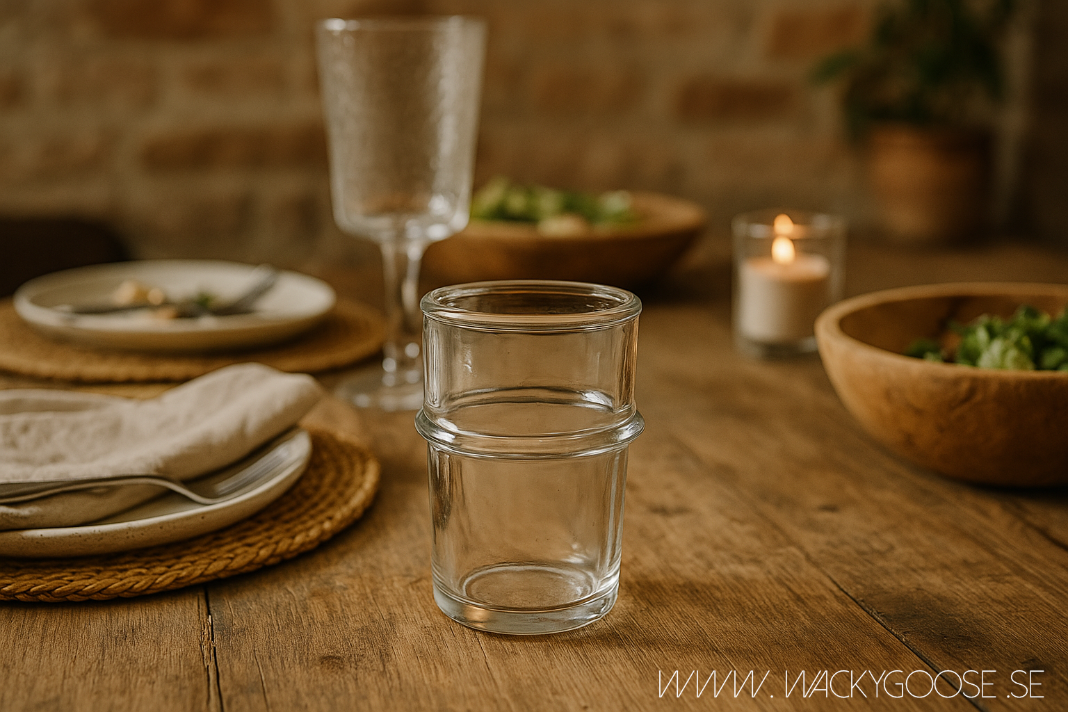 HYDE Glas, Klar, 6-pack