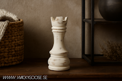 CHESS Dekorativ schackpjäs, Vit