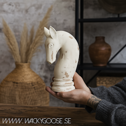 CHESS Dekorativ schackpjäs, Vit