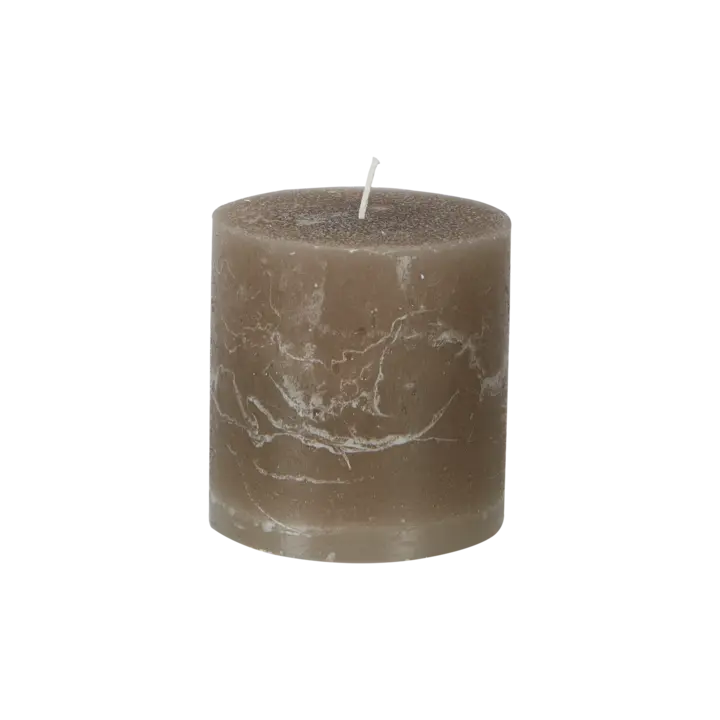 Blockljus, Ø10xH10cm, Flera färger